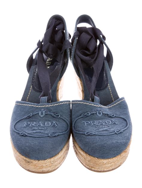 prada espadrilles denim summer 2019|Prada Espadrilles for Women .